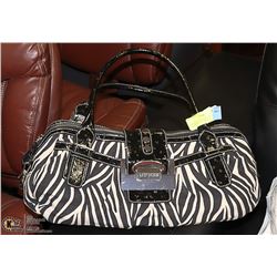 ANIMAL PRINT SHOULDER PURSE BY KATHY, NEW ZEALAND