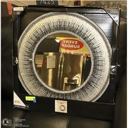 24INCH ROUND, FANCY MOSAIC MIRROR