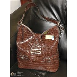 GUESS FAUX ALLIGATOR SKIN PURSE