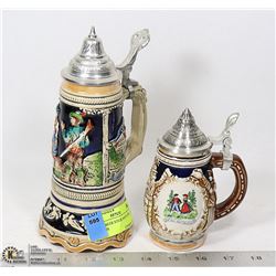 GERMAN BEER STEIR AND STEIN MUSIC BOX