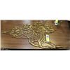 Image 1 : BRASS TREE 35” WIDTH X 15 TALL