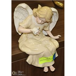 ANGEL WITH DOVE FIGURINE