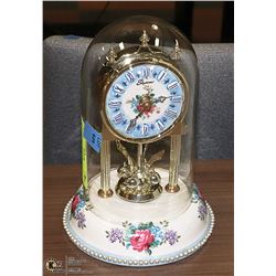 SHABBY CHIC SKYTIME ANNIVERSARY CLOCK 9" TALL