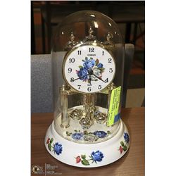 SHABBY CHIC COSMO ANNIVERSARY CLOCK 10" TALL