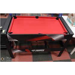 KIDS POOL TABLE & AIR HOCKEY TABLE