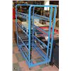 Image 1 : DISPLAY RACK - 4 LEVELS WITH BIN HOLDERS - 600 LBS