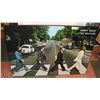 Image 1 : 24" X 34" BEATLES ABBEY ROAD WALL SIGN MAN CAVE
