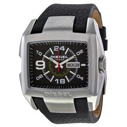 NEW DIESEL GUNMETAL TONE 48MM MSRP $219 WATCH