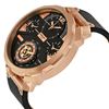 Image 4 : NEW DIESEL 56MM ROSE GOLD BLACK DIAL MSRP $455