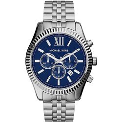 NEW MICHAEL KORS NAVY DIAL 44MM LEXINGTON