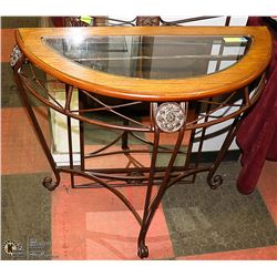 HALL TABLE WITH MIRROR