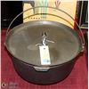 Image 1 : NEW HEAVY CAST IRON POT WITH LID