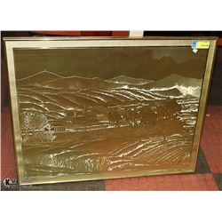GOLD FOILED FRAMED PICTURE