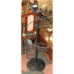 WROUGHT IRON PLANT STAND