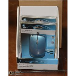 LOT OF 2 NEW OPTICCAL WIRELESS MOUSE