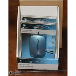 LOT OF 2 NEW OPTICCAL WIRELESS MOUSE