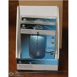 LOT OF 2 NEW OPTICCAL WIRELESS MOUSE