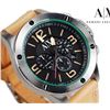 Image 2 : NEW ARMANI EXCHANGE 48MM TRIPLE CHRONO MSRP $369