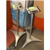 Image 1 : LOT OF 2 METAL SPEAKER STANDS