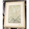 Image 1 : LARGE FLORAL FRAMED PICTURE