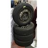 Image 1 : SET OF 4 BRIDGESTONE BLIZZAK WS80  185/65R15