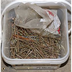 #10 X 3-1/2” SCREWS , 15LBS