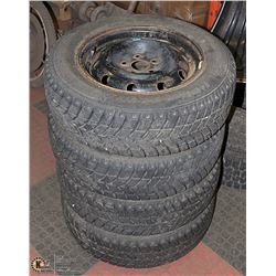 FOUR 18S 170 R14 HANKOOK IPIKE RC01 TIRES