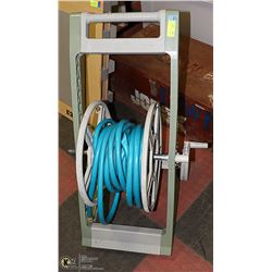 HOSEKING HOSE REEL AND 50FOOT HOSE