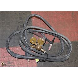 TIG TORCH  C/W FLOW METER