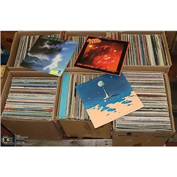 PALLET OF ROCK , COUNTRY AND MORE LP RECORDS