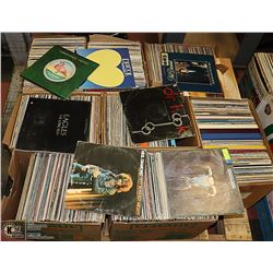 PALLET OF ROCK , COUNTRY AND MORE LP RECORDS