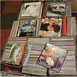 PALLET OF ROCK , COUNTRY AND MORE LP RECORDS