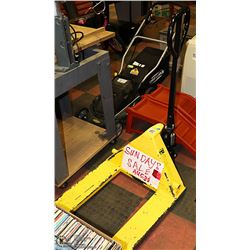 PALLET JACK 5,500 LBS.