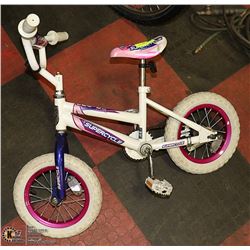 SUPER CYCLE BIKE  WHITE