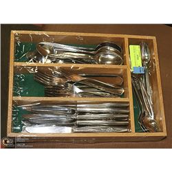 FLATWARE- 55 PIECES ASSORTED