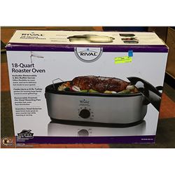 RIVAL ROASTER OVEN- 18 QUART