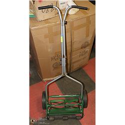 SCOTTS HAND PUSH MOWER- LIKE NEW