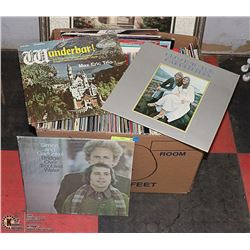 RECORD ALBUMS- LARGE BOX LOT