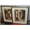 Image 1 : SET OF 2 FRAMED ARTWORK PIECES