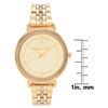 Image 6 : NEW MICHAEL KORS GOLD TONE 34MM MSRP $340