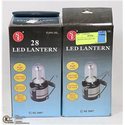2 PCS OF LED LANTERN