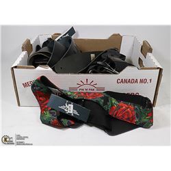 BAG OF ASSORTED GUITAR STRAPS