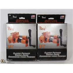 2 NEW BOXES PONY 3/4 CLAMP FIXTURE