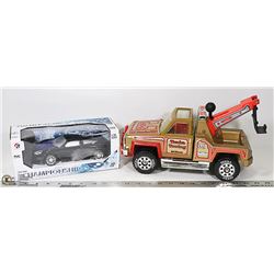 NEW R/C CHAMPIONSHIP CAR AND TONKA TRUCK