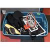 Image 1 : SPORTS EQUIPMENT IN STORAGE CONTAINER