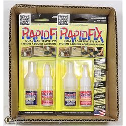 BOX W/2 NEW SETS OF RAPID FIX (DUAL