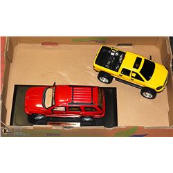 2 MODEL CARS DODGE RAM 1500 & DODGE DURANGO