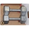 Image 1 : SET OF TWO 15LB WEIGHTS