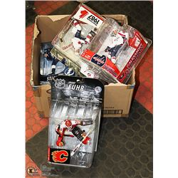 LOT OF SIX ASSORTED HOCKEY MCFARLANE FIGURES