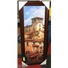 Image 1 : MEDITERRENEAN STYLE WOOD FRAME PICTURE 40 X 16